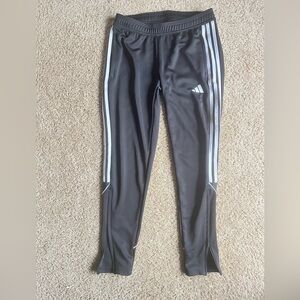 Adidas Woman’s Black and White Soccer Training Pants- S